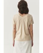 Hellbeige Strickbluse Refi