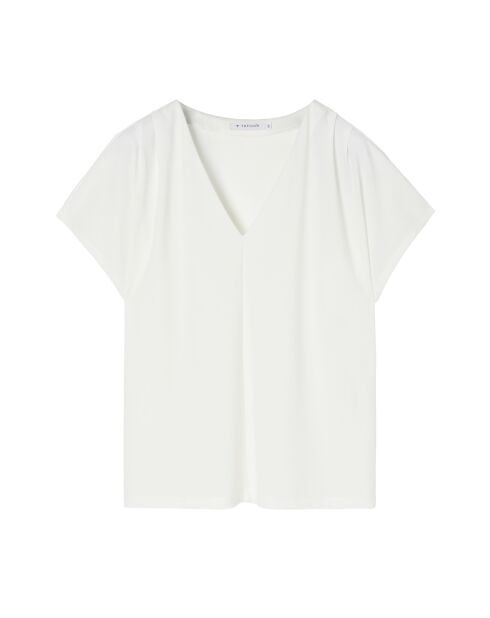 Cremefarbene Strickbluse Kala