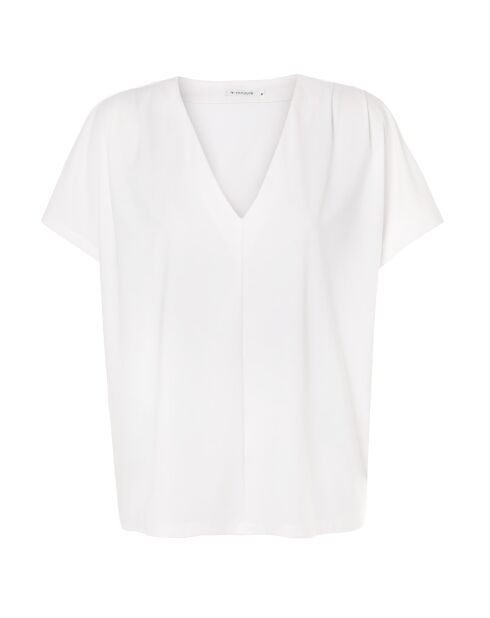 Cremefarbene Strickbluse Kala