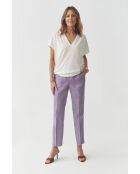 Cremefarbene Strickbluse Kala