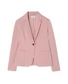 Chaqueta de punto rosa claro Dederi