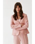 Chaqueta de punto rosa claro Dederi