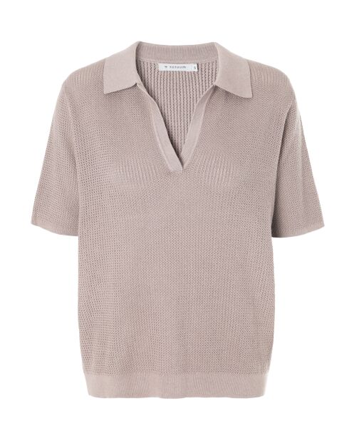 Blouse tricotée Sonar beige