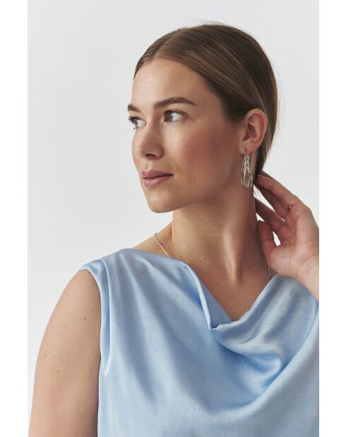 Snaky zilveren oorbellen