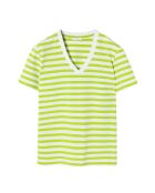 Salema 1 grüne Zitronenstrickbluse