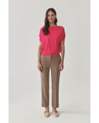 Rosa Strickbluse Ati