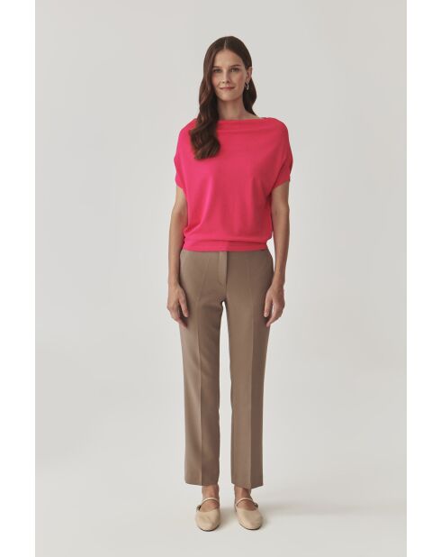 Rosa Strickbluse Ati