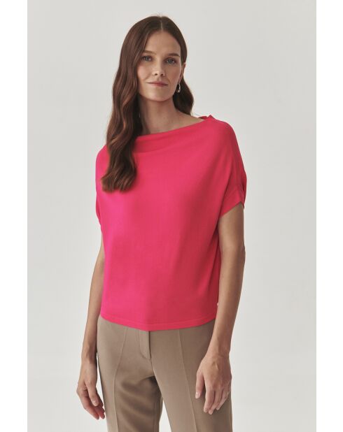 Rosa Strickbluse Ati