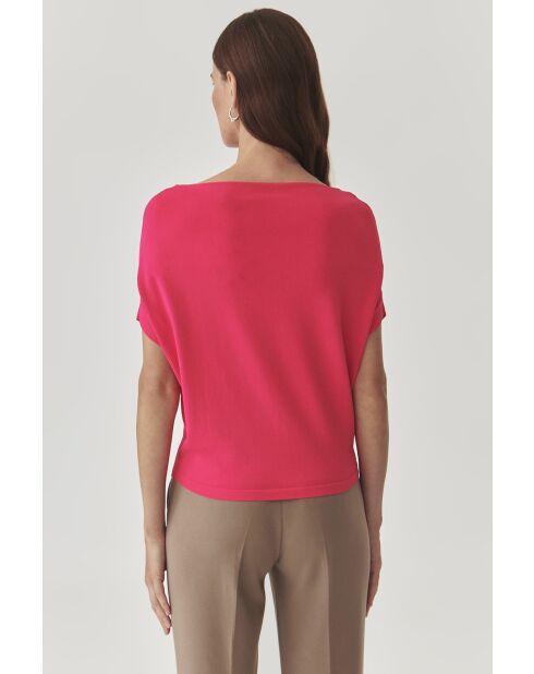 Rosa Strickbluse Ati