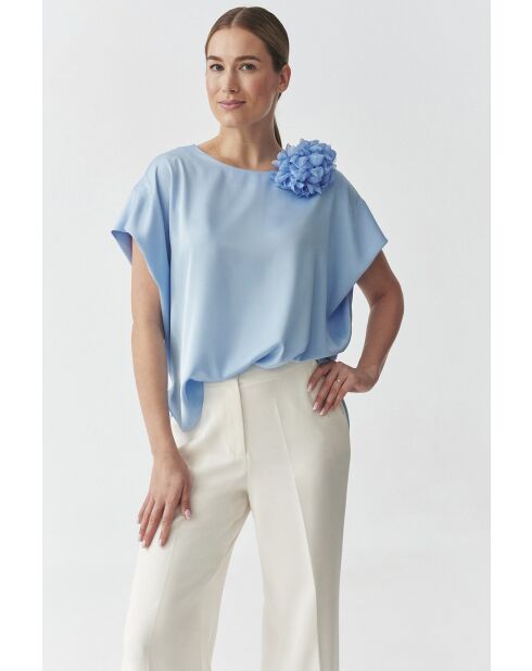 Top Irmina sky blue