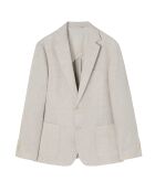 Mateo beigefarbene Anzugjacke