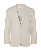 Mateo beigefarbene Anzugjacke