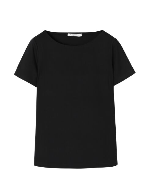 Mikaja schwarze Strickbluse