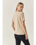 Blouse tricotée Luca beige