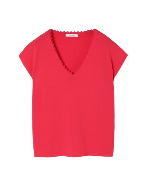 Blouse tricotée Dandy coral
