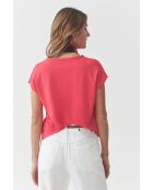 Gebreide blouse van Dandy coral