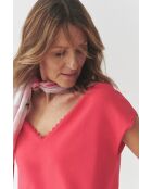 Gebreide blouse van Dandy coral