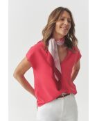 Gebreide blouse van Dandy coral