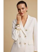 Cremefarbene Jacke Ankina