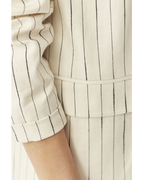 Cremefarbene Jacke Setis