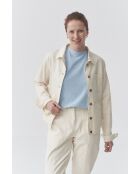 Cremefarbene Outdoorjacke Benita