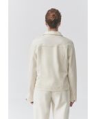 Cremefarbene Outdoorjacke Benita