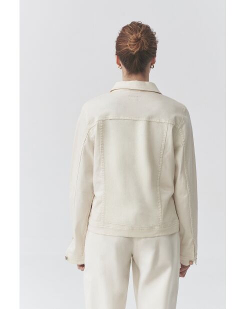 Cremefarbene Outdoorjacke Benita