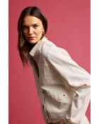 Cremefarbene Outdoorjacke Benita