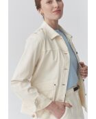 Cremefarbene Outdoorjacke Benita