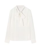 Crèmewitte top Ardea