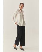 Crèmewitte top Ardea