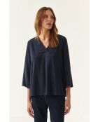 Marineblauwe top Simplena