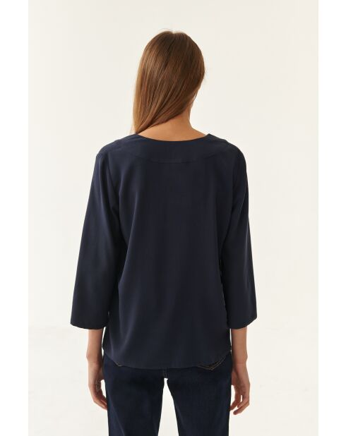 Marineblauwe top Simplena