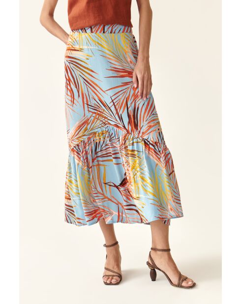 Türkisfarbener Puderrock Bolena