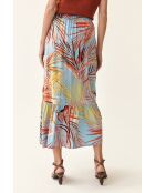 Türkisfarbener Puderrock Bolena