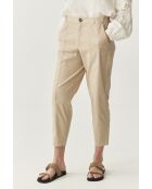 Lichtbeige broek Darlino