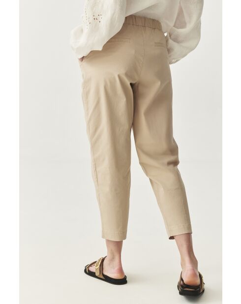 Lichtbeige broek Darlino
