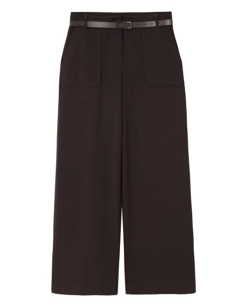 Pantaloni Fedora cioccolato fondente