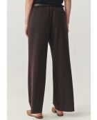 Pantalon Fedora dark chocolate