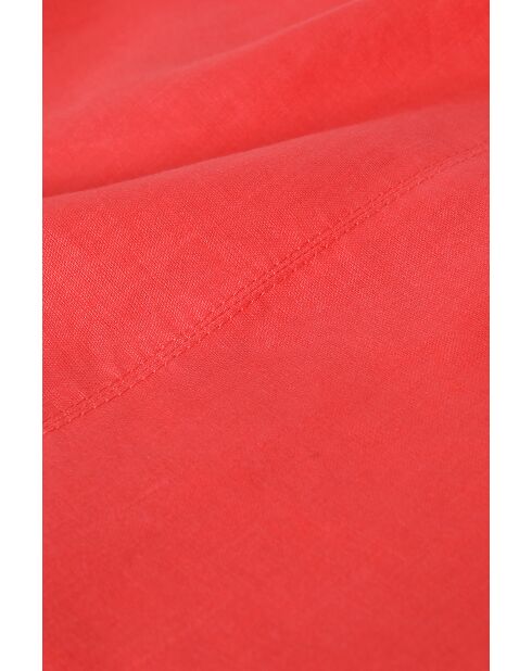 Koraalkleurige rok Monoli