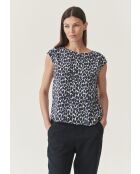 Marineblaues Top Raela