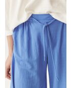 Blauwe gebreide broek Namaliko