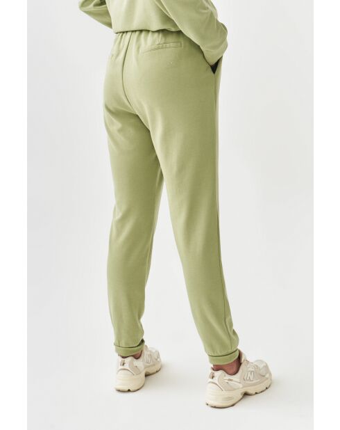 Pantalon tricoté Senti 1 pistachio