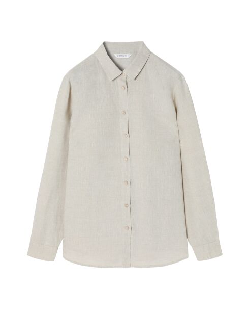 Chemise Gonika 1 beige mélange