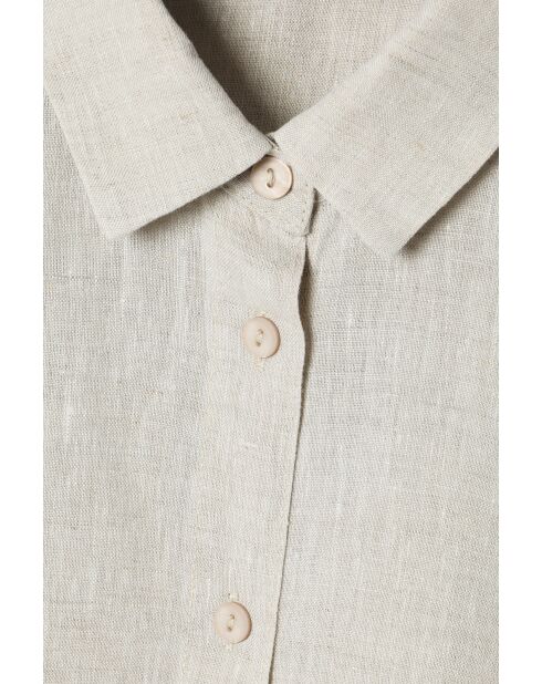 Chemise Gonika 1 beige mélange