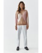 Cremefarbene Hose Misko 3