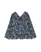 Marineblauwe top Vivienne 1