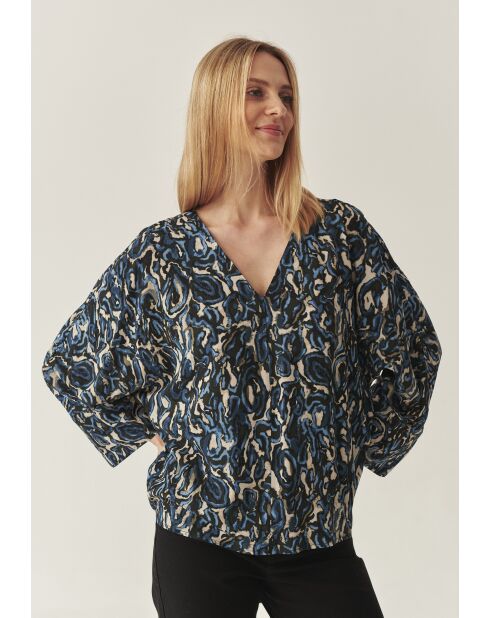 Marineblaues Top Vivienne 1