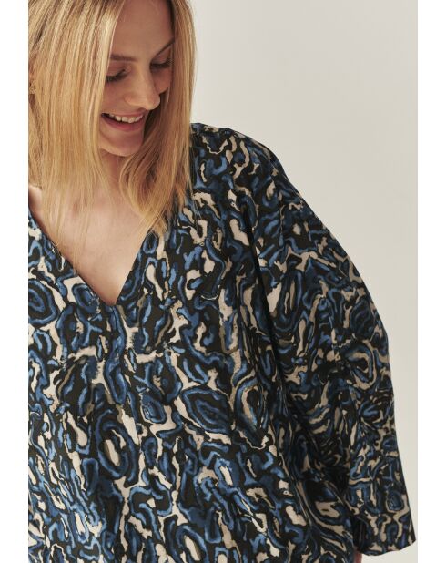 Marineblaues Top Vivienne 1