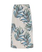 Beiger melierter Rock Seno